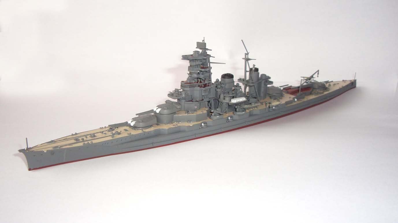 1/700 日本海軍戦艦 榛名 精密塗装完成品 1⁄700 日本海軍戦艦